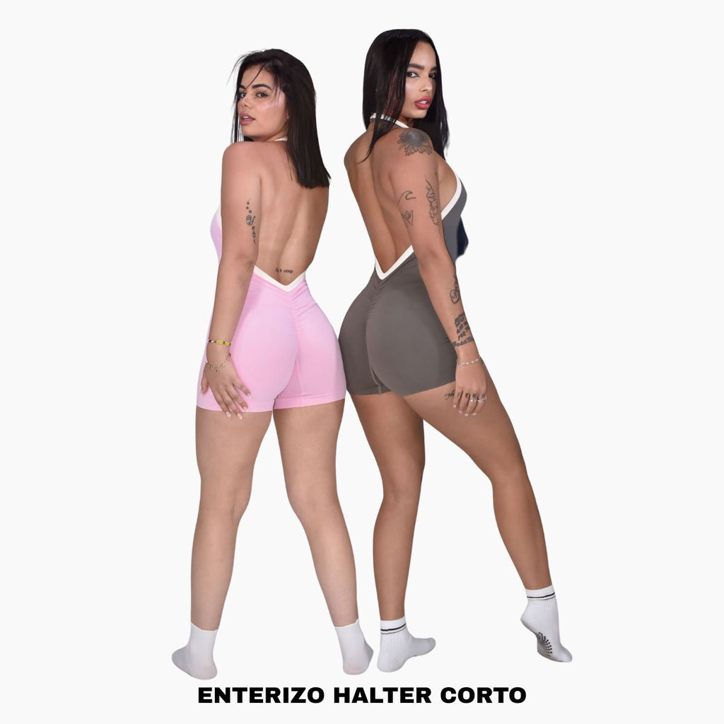 ENTERIZO HALTER CORTO - RB3 ATHLETICS