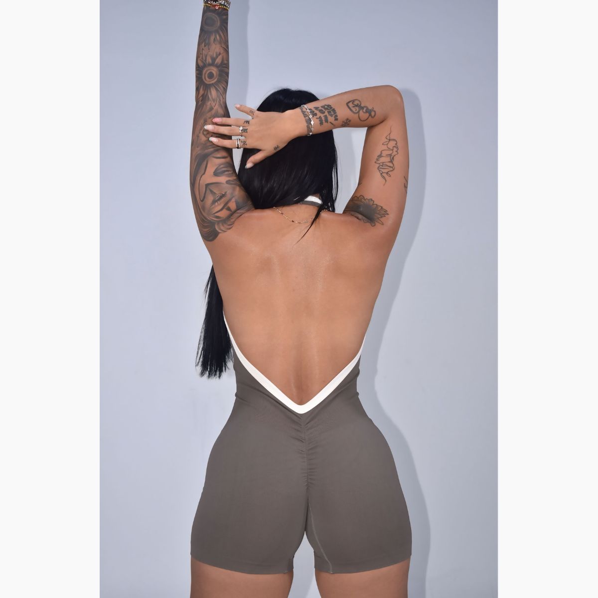 ENTERIZO HALTER CORTO - RB3 ATHLETICS